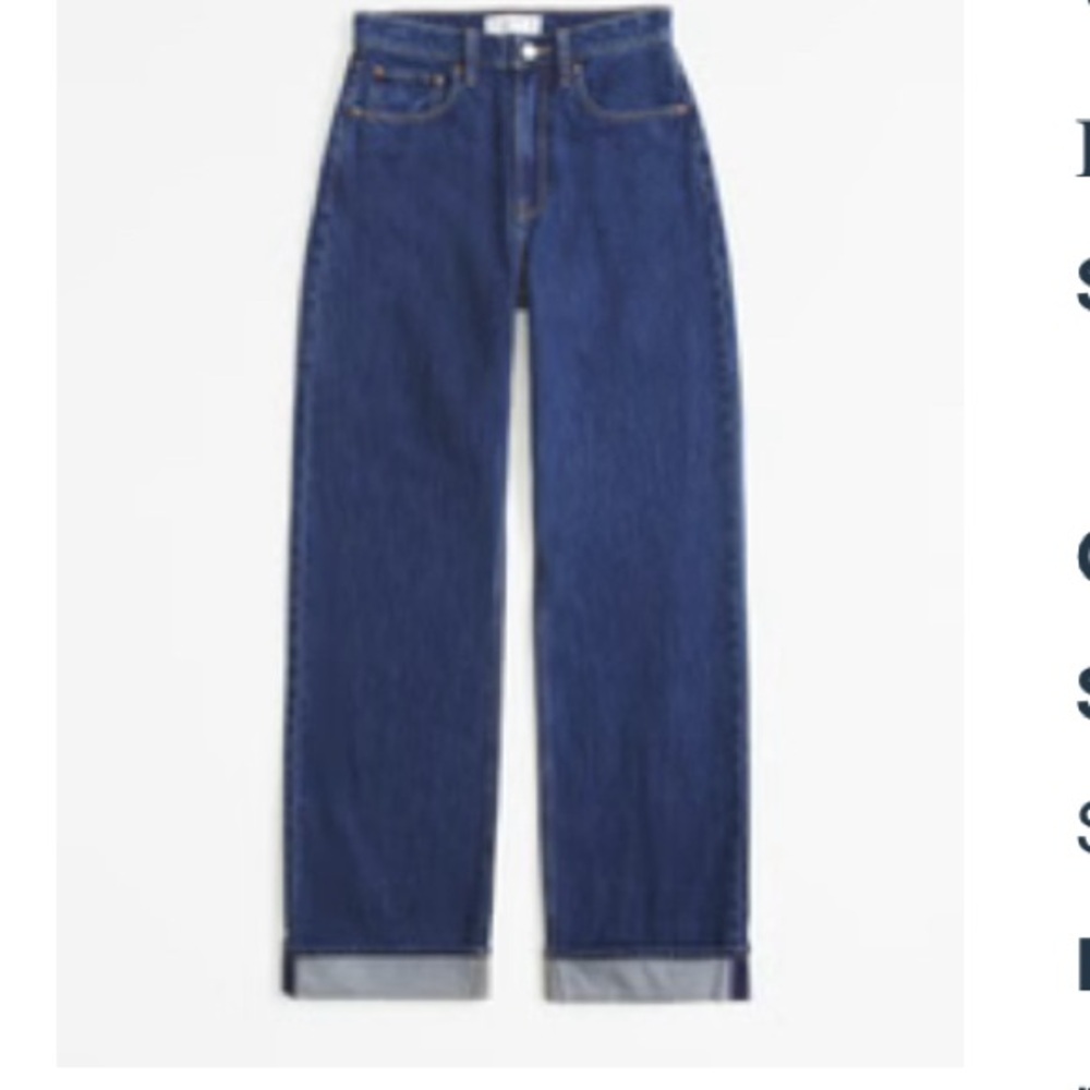 Abercrombie & Fitch High Rise Loose Jean
